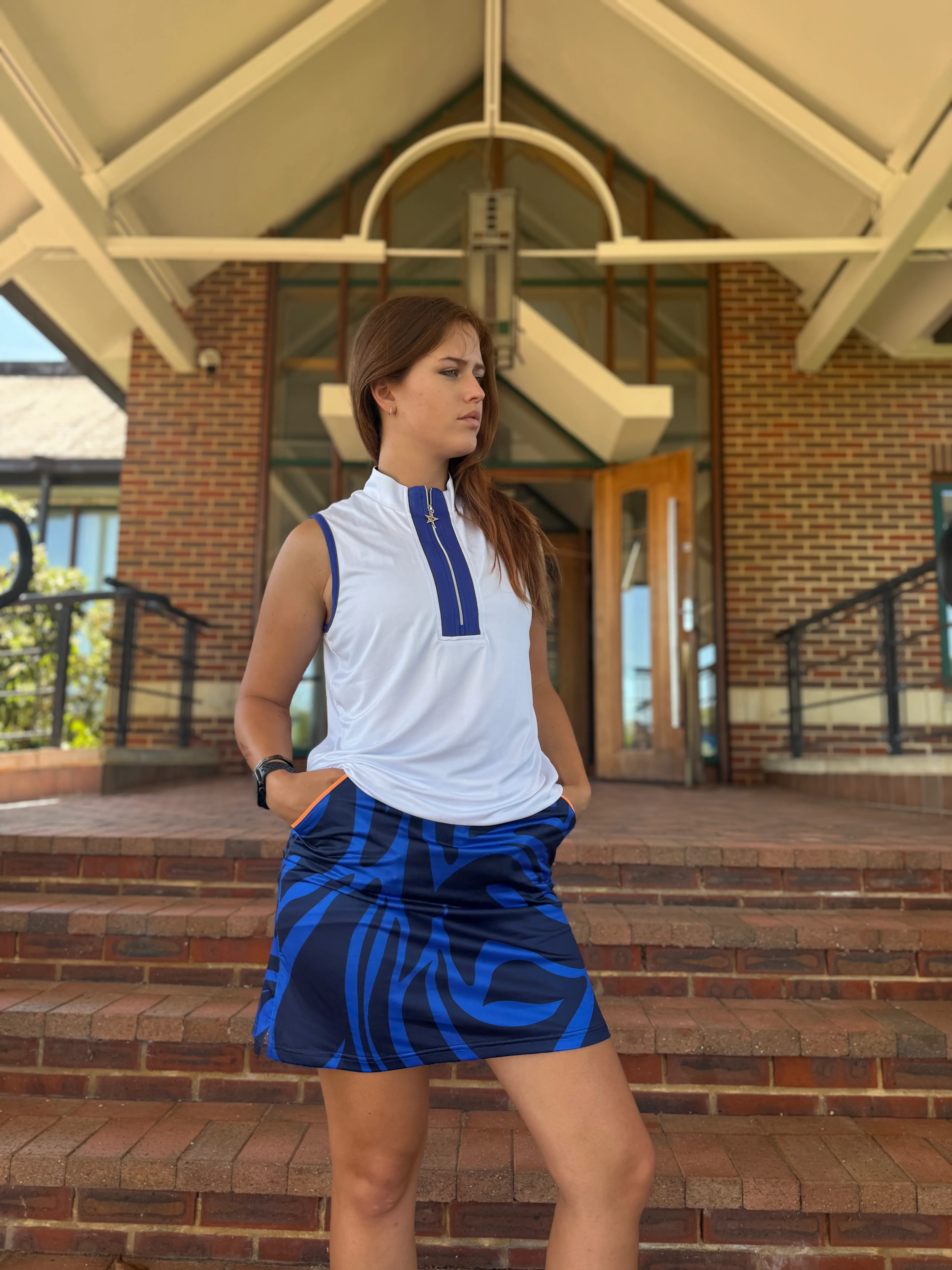 Amara Sleeveless Dazzling Blue - Image 2