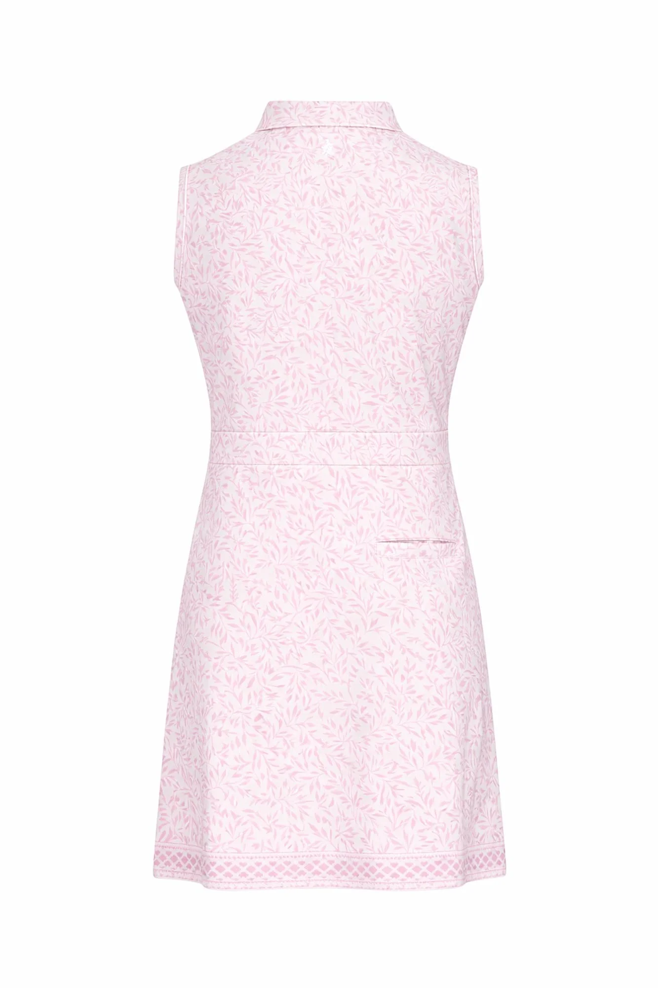 Azure Sleeveless Pattern Dress Coral Whisper - Image 7