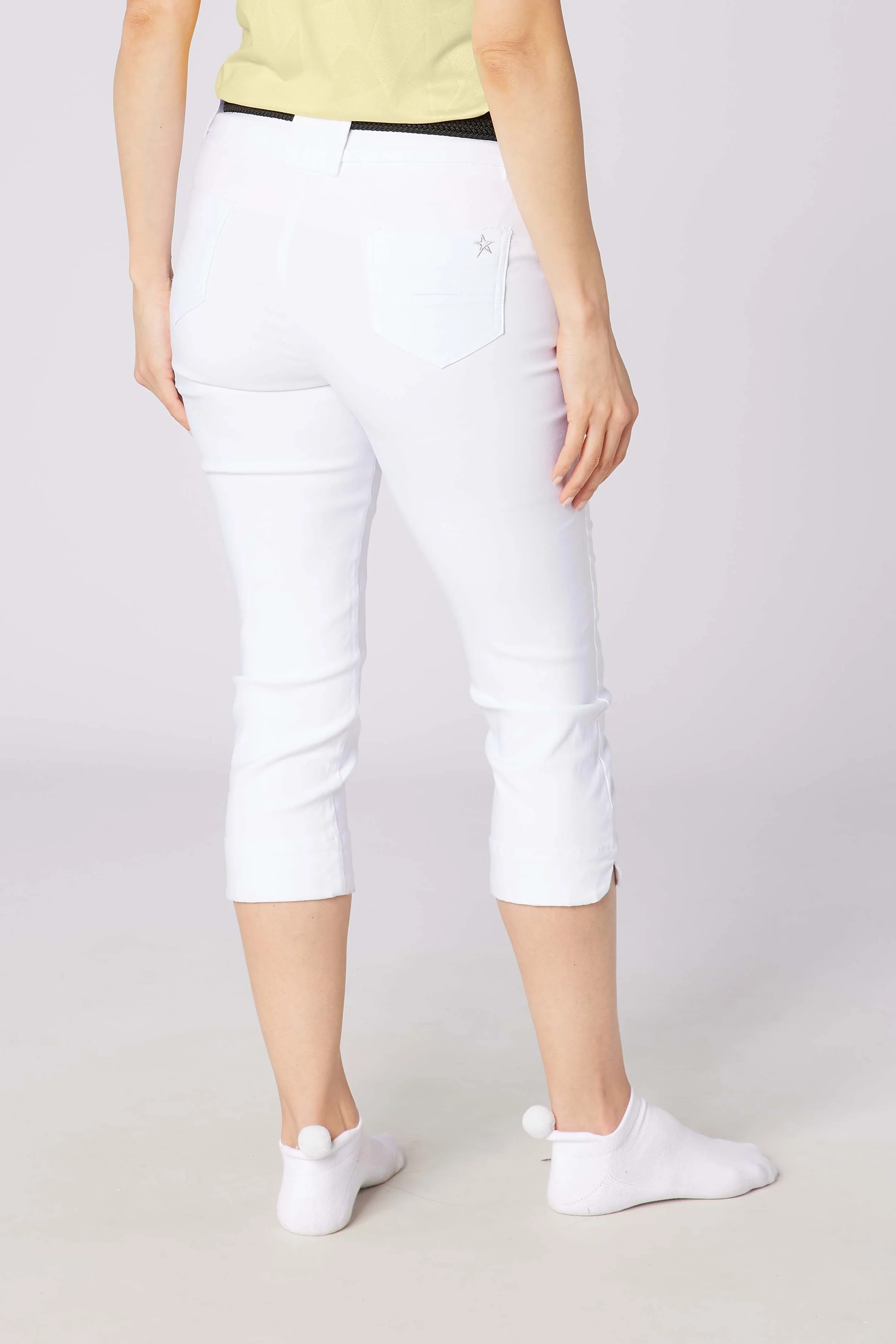 Core Pull On Capri White - Image 2
