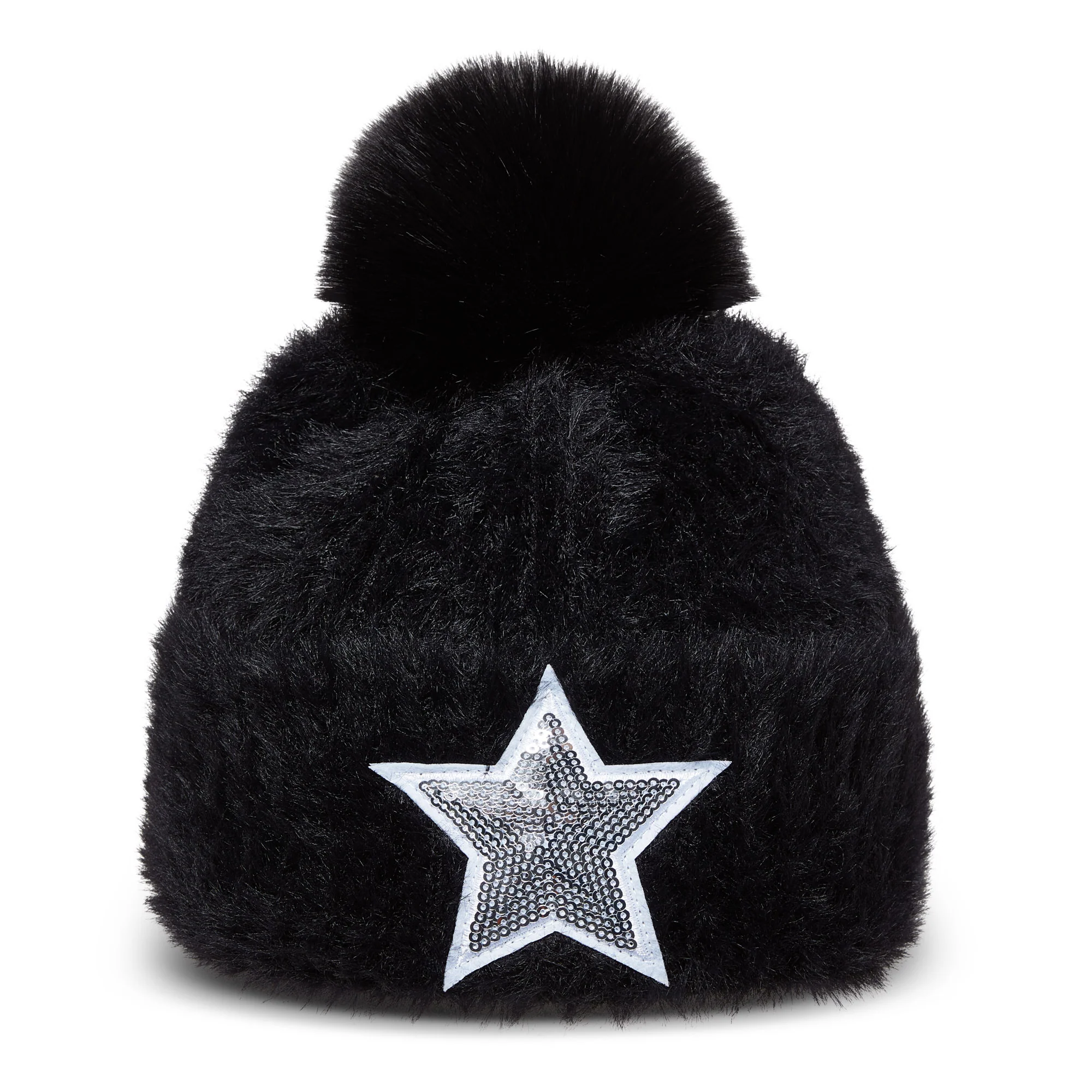 Jasmine Bobble Hat Pitch Black - Image 2