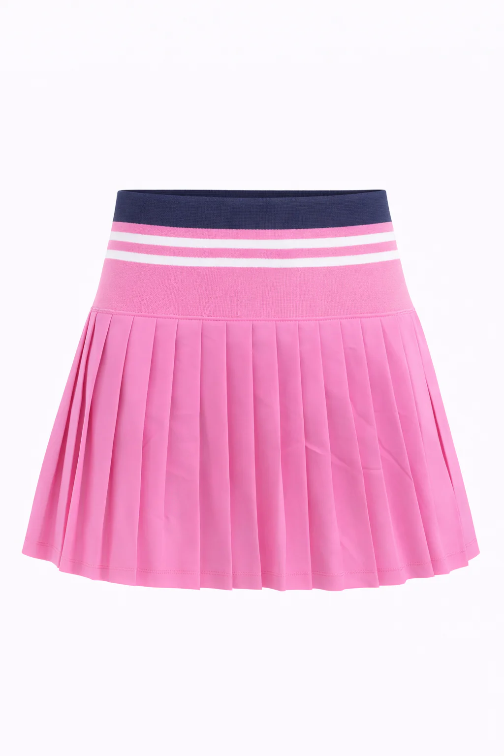 Molly Stripe Elite Pleated Skort Super Pink & White - Image 6