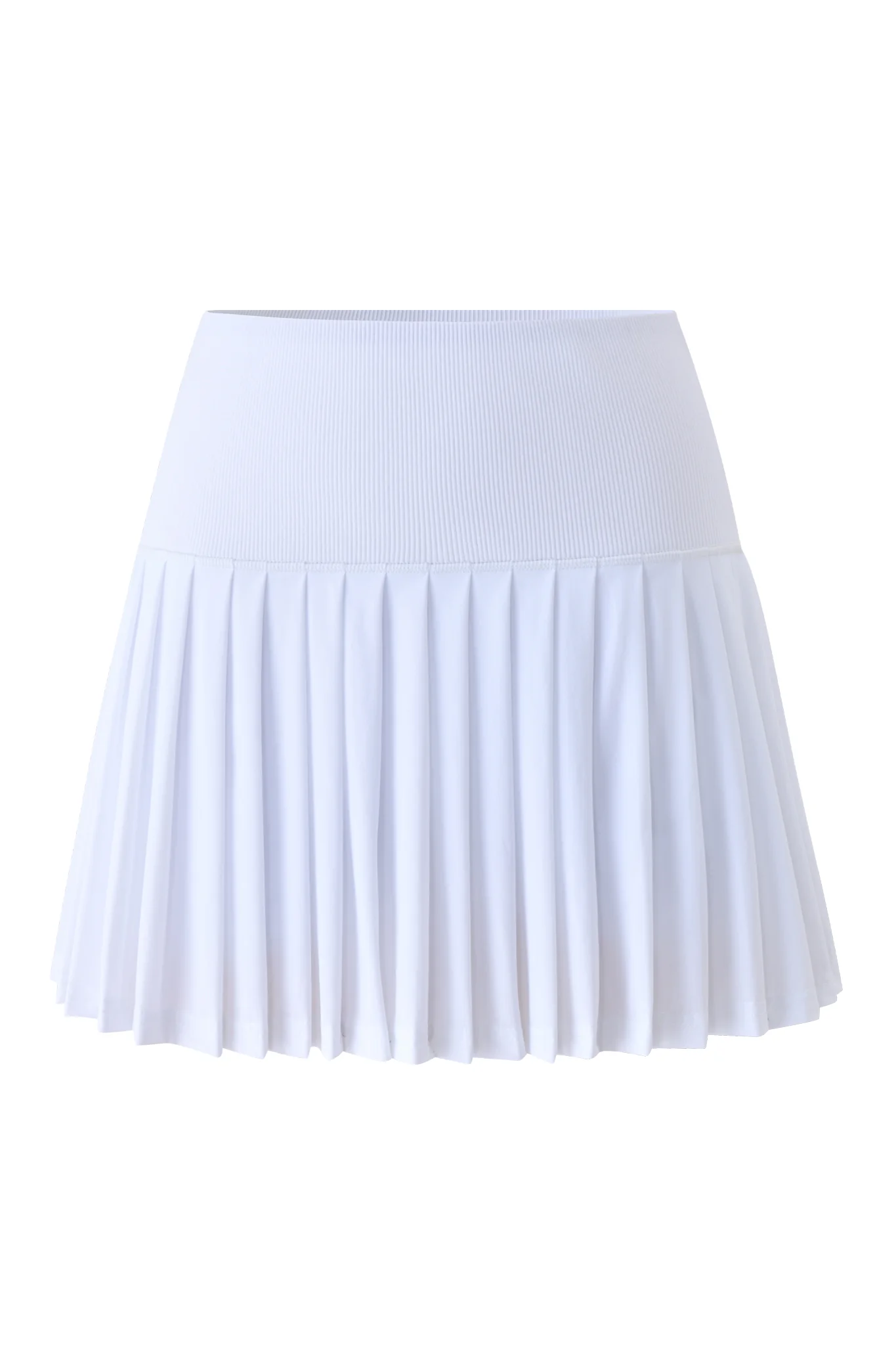 Molly Pleat Skort Winter White - Image 5