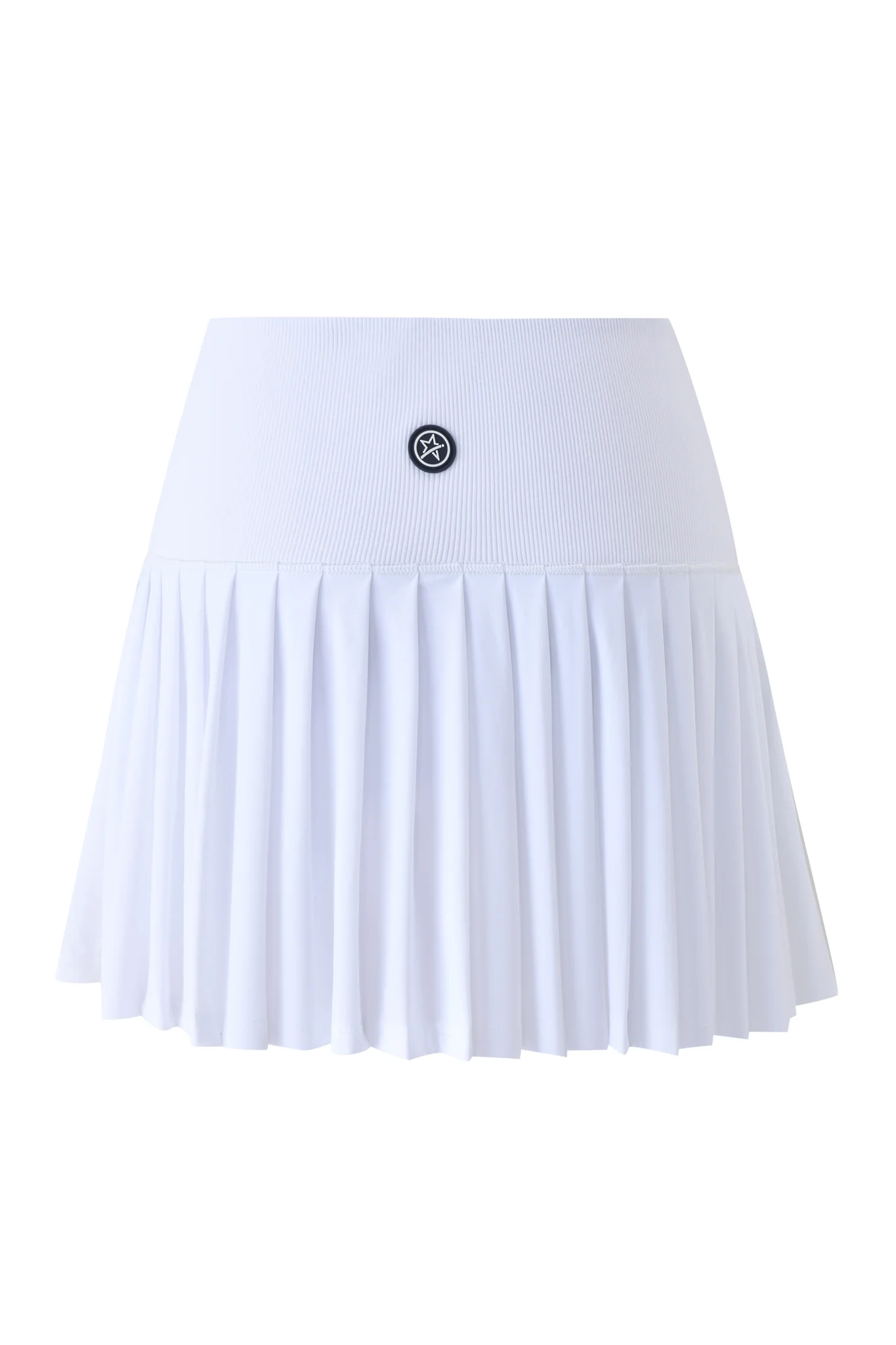 Molly Pleat Skort Winter White - Image 6