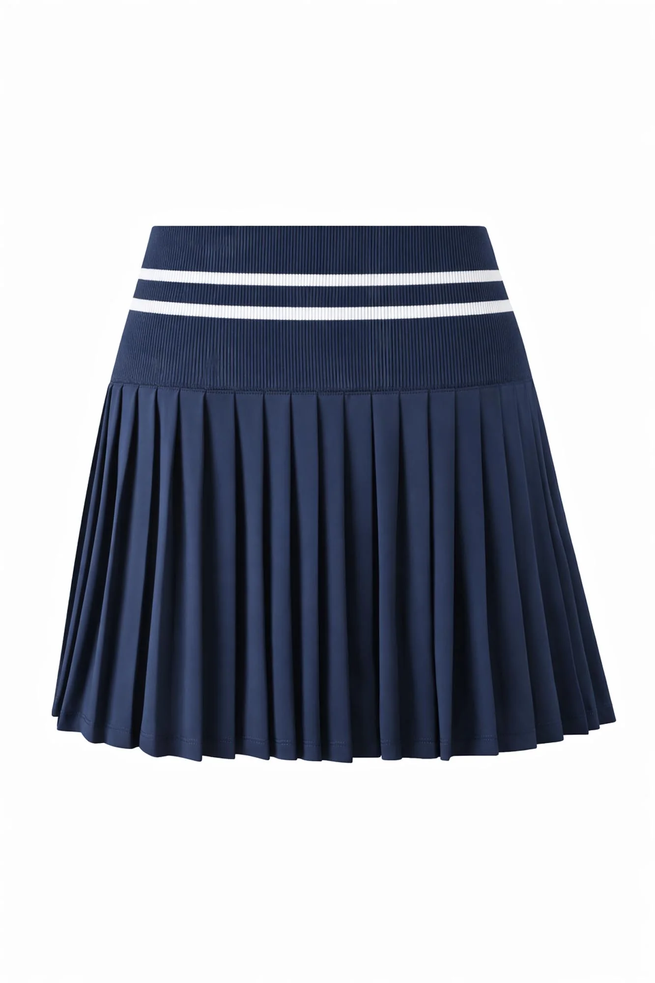 Molly Stripe Elite Pleated Skort Navy & White - Image 10