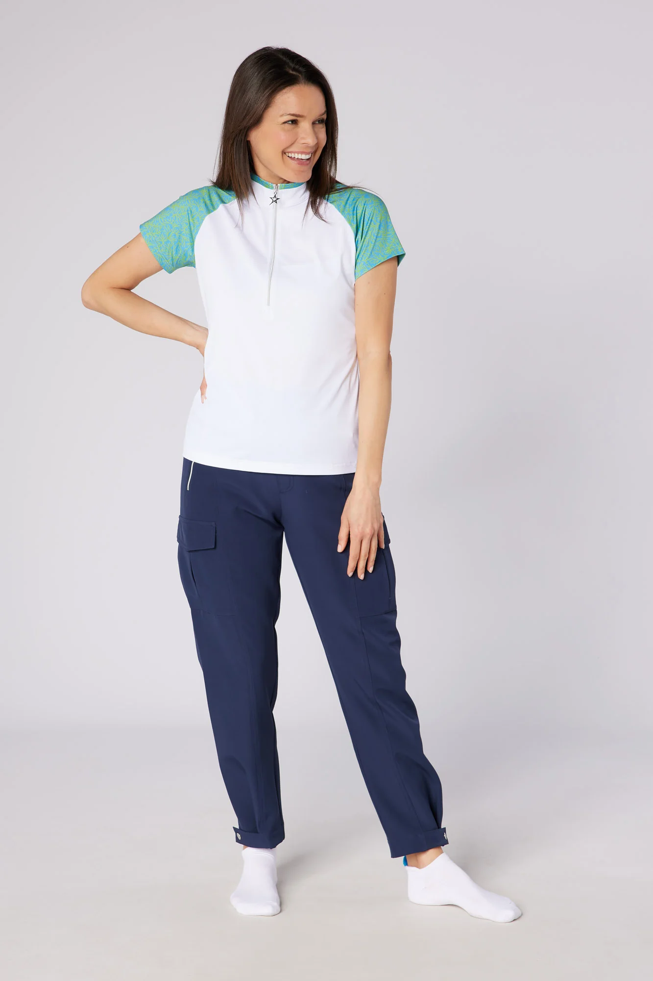 Paradise Elite Tour Polo Ocean Bloom - Image 4