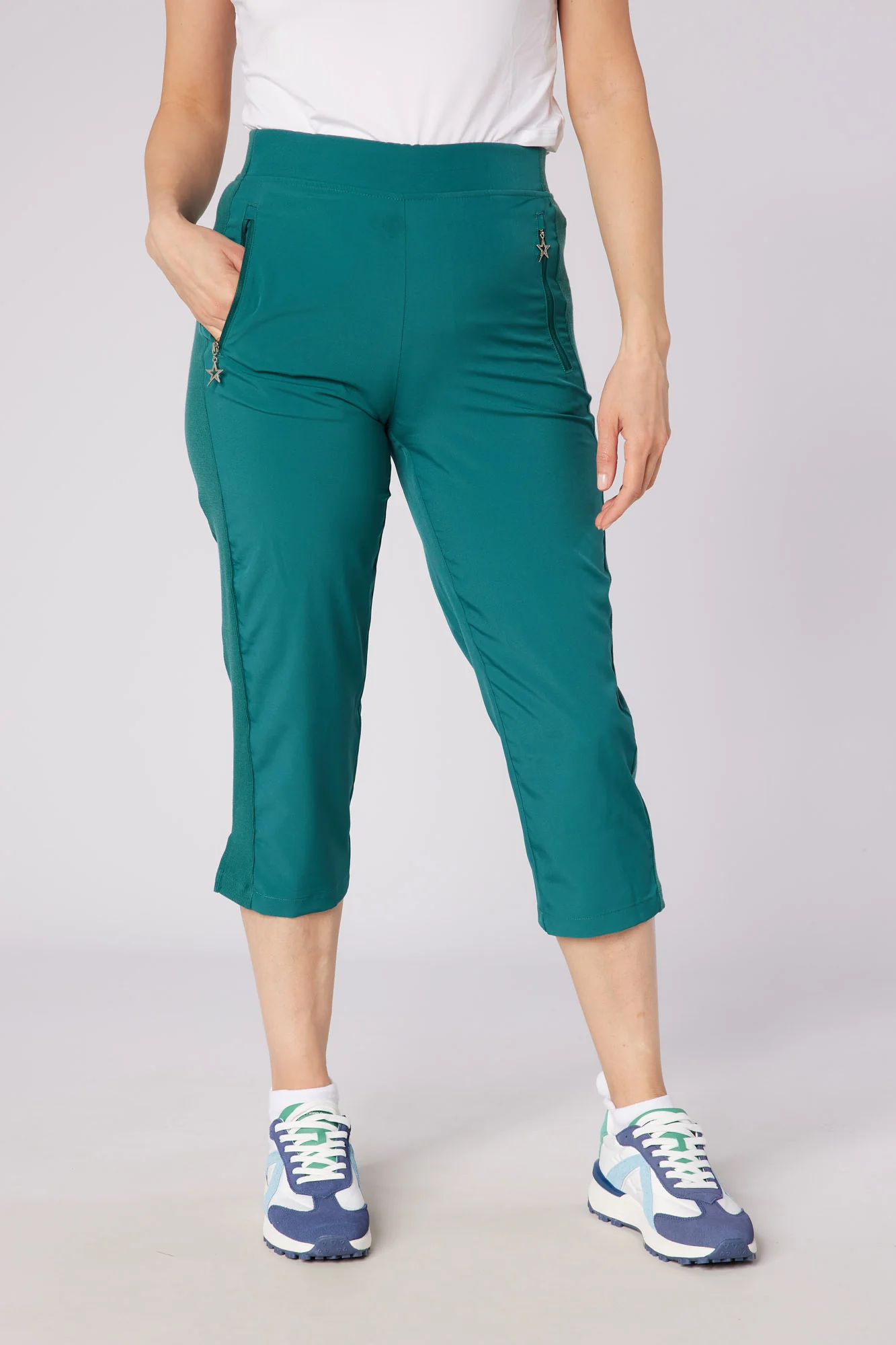 Rita Lightweight Capri Tidepool
