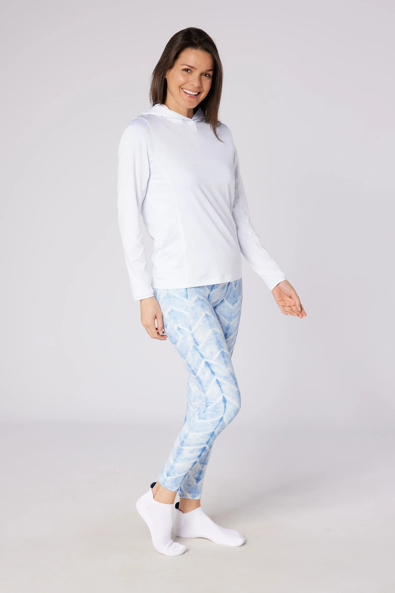 Serenity Full Stretch Leggings Neptune's Breath - Image 3