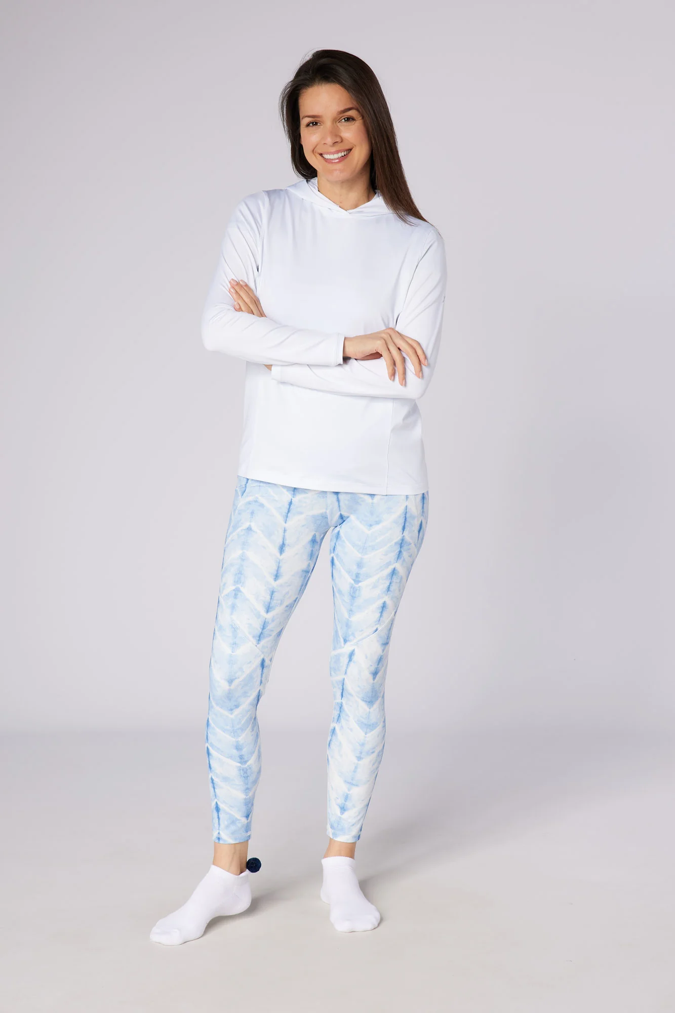 Serenity Full Stretch Leggings Neptune's Breath - Image 4