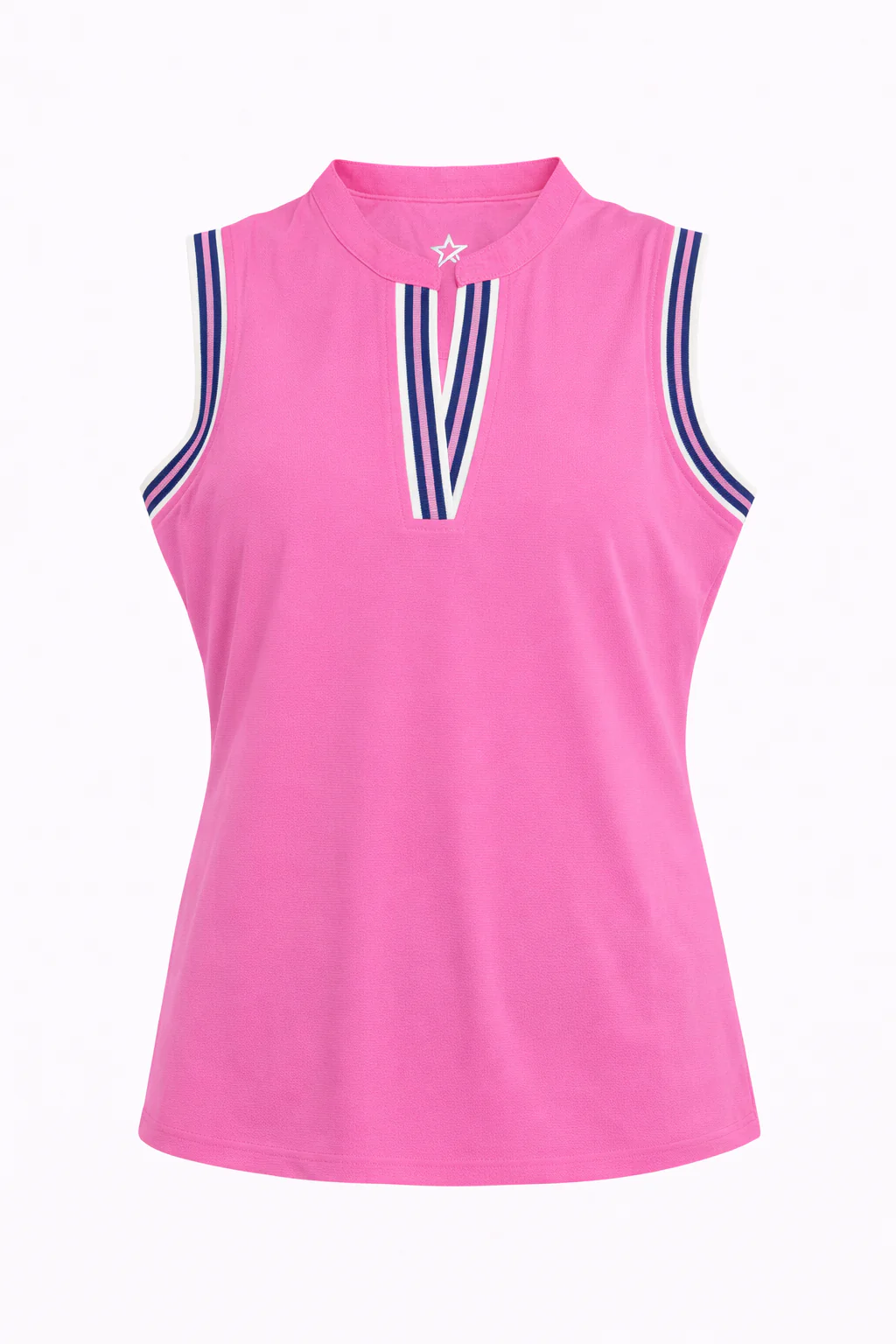 Tide Pique Sleeveless Super Pink - Image 4