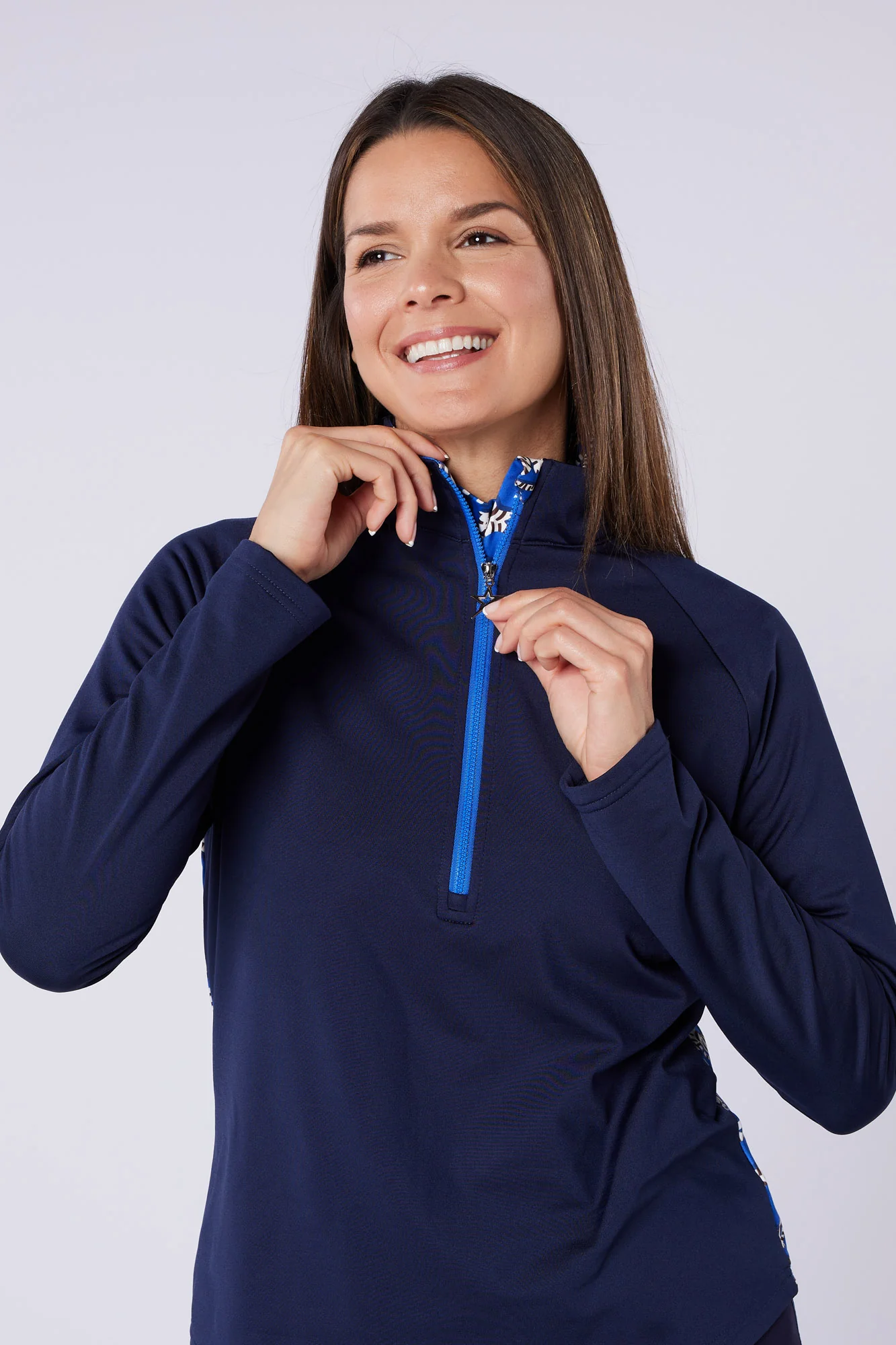Winnie 1/4 Zip Animal Instinct